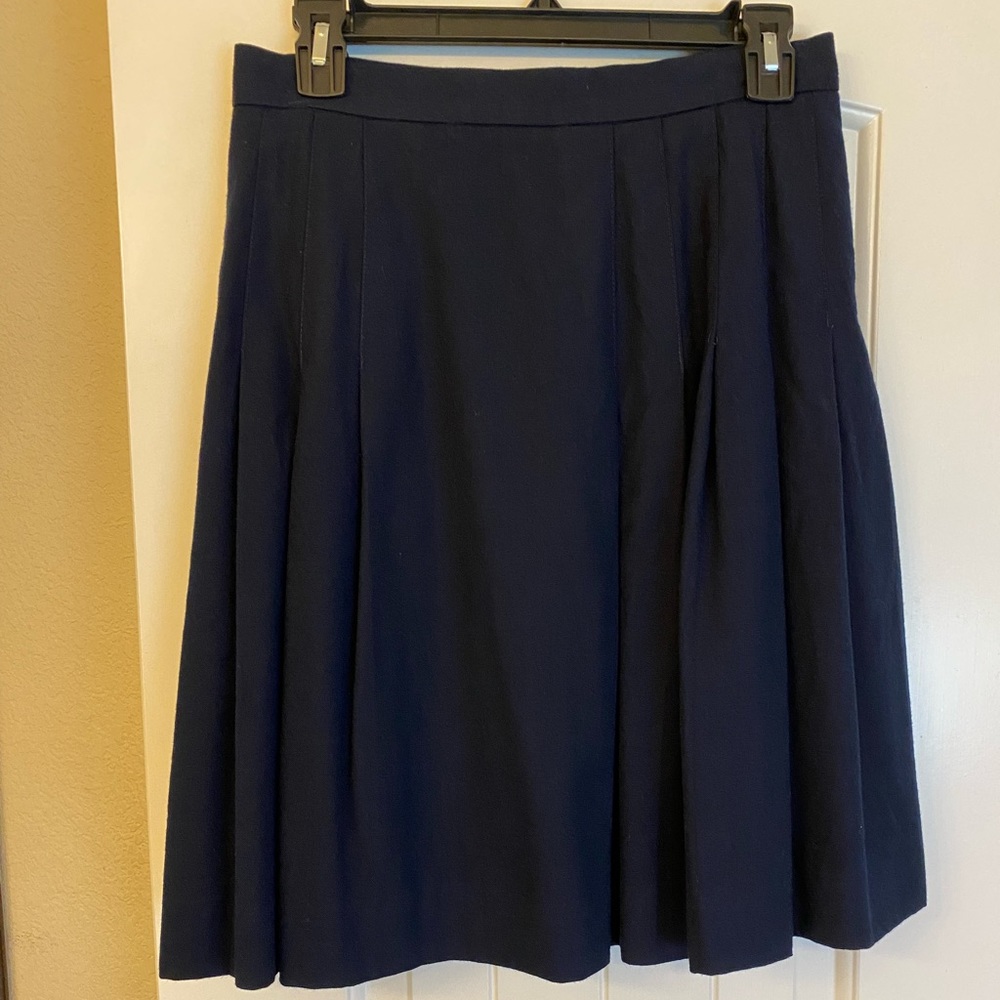 Talbots vintage 100% wool tennis skirt